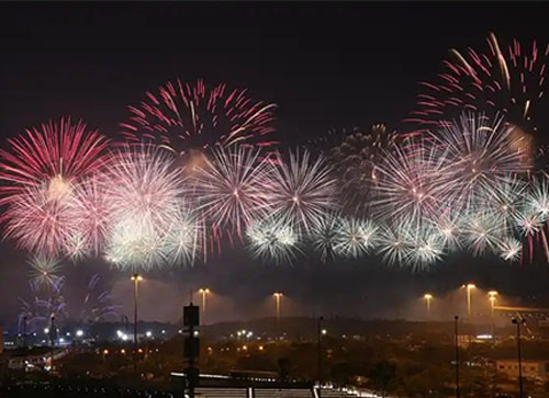 静安区焰火晚会